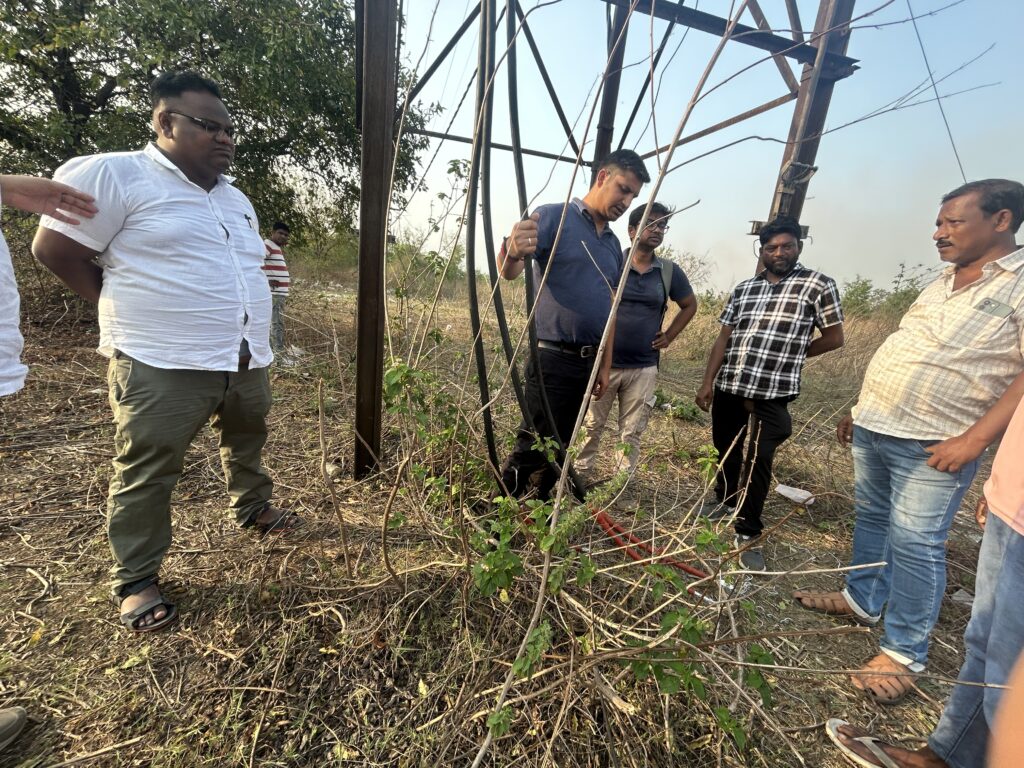 Telecom OFC, Railway Signal Cable Laying — Simplex Electricals site photograph 5