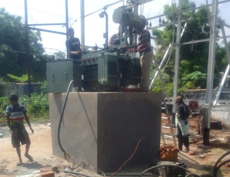 Power Supply & Distribution Systems — Simplex Electricals site photograph 1