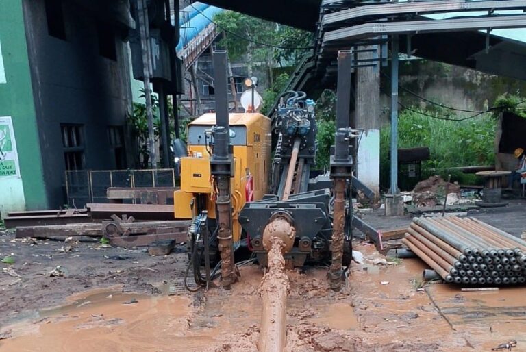 Underground Power Cable Laying — Simplex Electricals site photograph 3